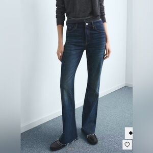 Mango Fiona flared mid-rise jeans size 6